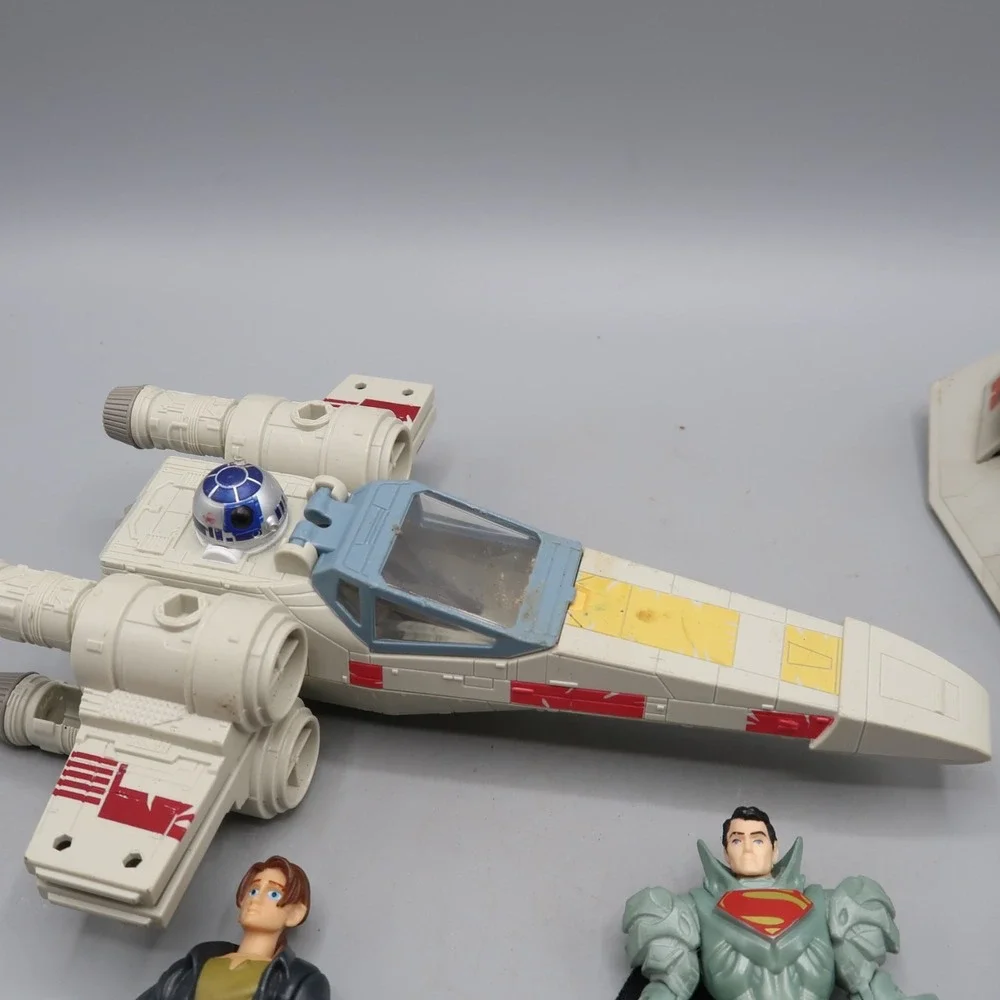 4 Inch Action Figure Toy Lot Marvel, Star Wars, Bandai Power Ranger Falcon